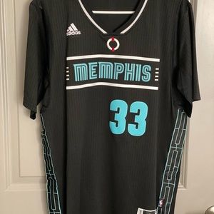 Adidas Memphis Grizzlies Gasol jersey